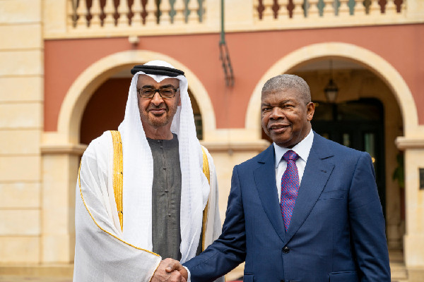 UAE President Receives Warm Welcome in Angola
