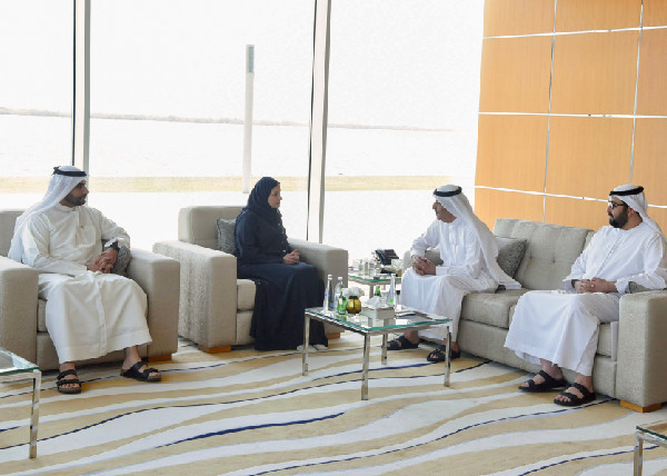 Umm Al Qaiwain Ruler Meets Education Minister