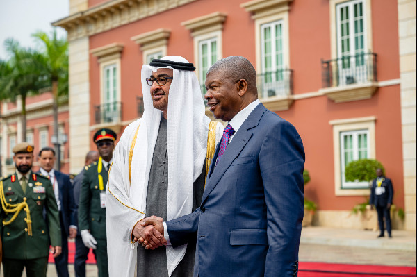 UAE President Receives Warm Welcome in Angola