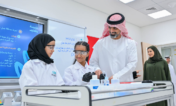 Ajman Crown Prince Opens New Educational Complex