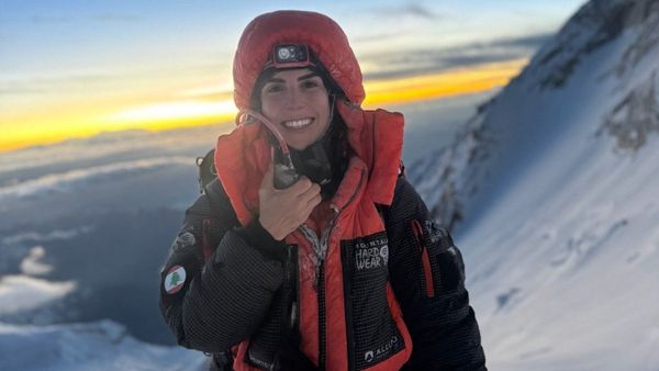 Nelly Attar Becomes First Lebanese Summit Climber Nelly Attar Becomes First Lebanese Summit Climber