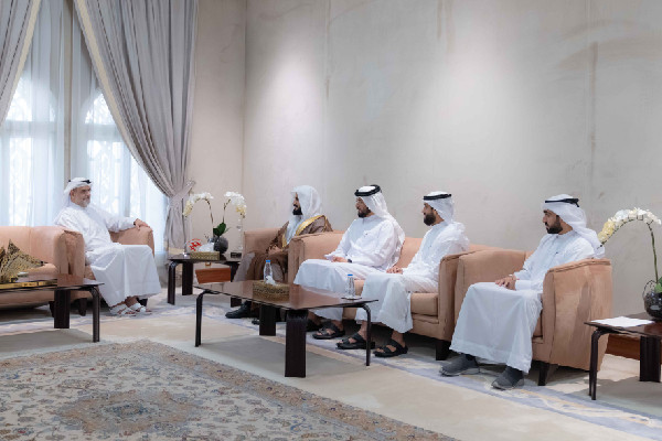 Crown Prince of Sharjah Welcomes Raad Al Kurdi