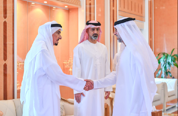 Humaid bin Rashid Meets Energy Minister