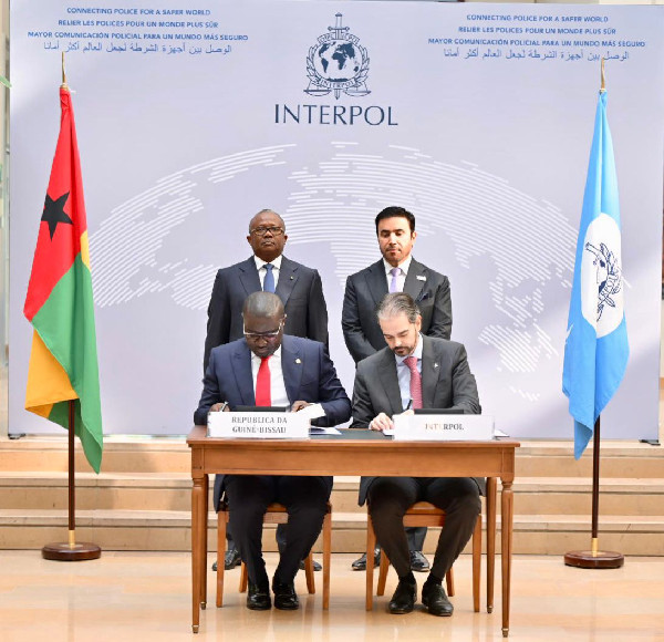 Guinea-Bissau President Honoured by INTERPOL
