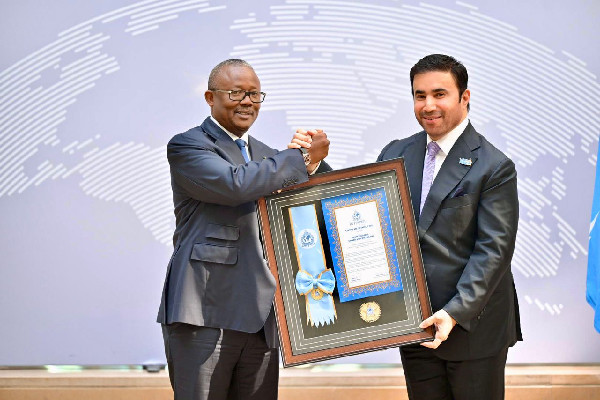 Guinea-Bissau President Honoured by INTERPOL