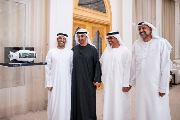 Sheikh Mohamed Meets Khalifa University Delegation