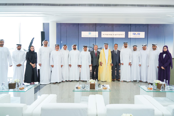 Trial Flight of Electric Flying Vehicle in RAK