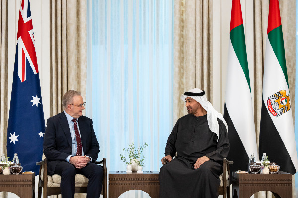 UAE and Australia Strengthen Bilateral Ties