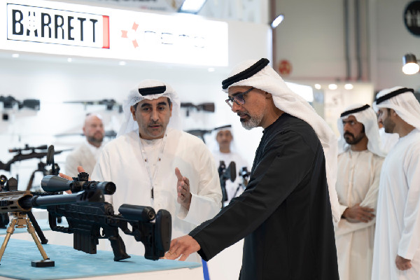 Khaled bin Mohamed Visits ADIHEX 2025