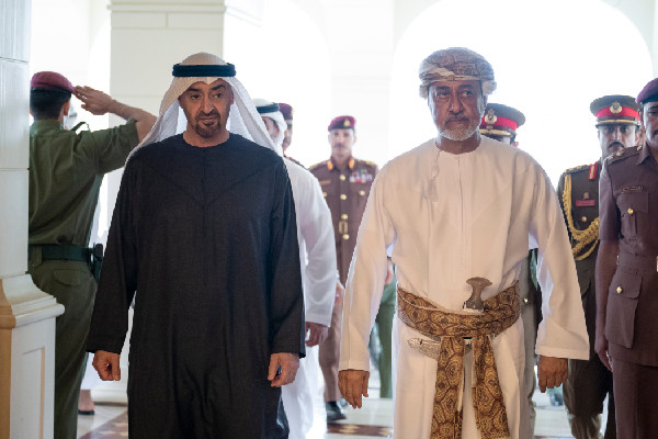 UAE and Oman Discuss Bilateral Relations