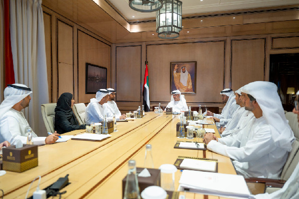 Hazza bin Zayed Discusses Heritage Projects