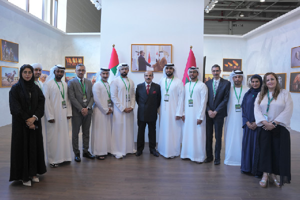 Crown Prince Visits Sheikh Mansour Award Exhibition