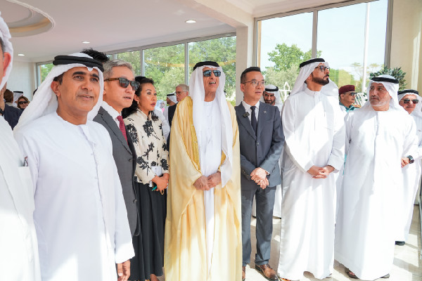 Trial Flight of Electric Flying Vehicle in RAK