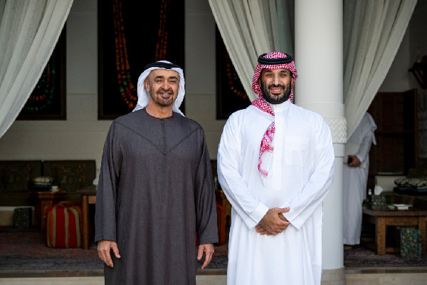 UAE and Saudi Leaders Discuss Regional Stability