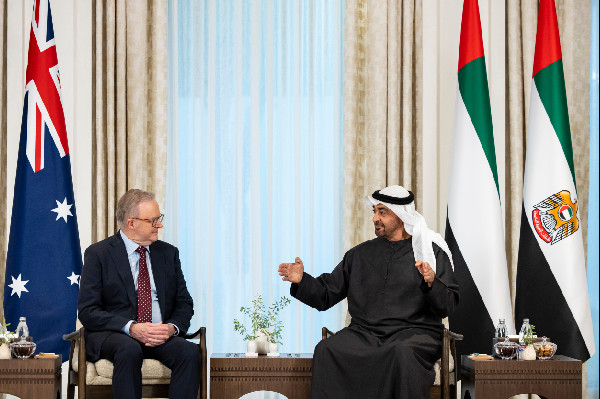 UAE and Australia Strengthen Bilateral Ties