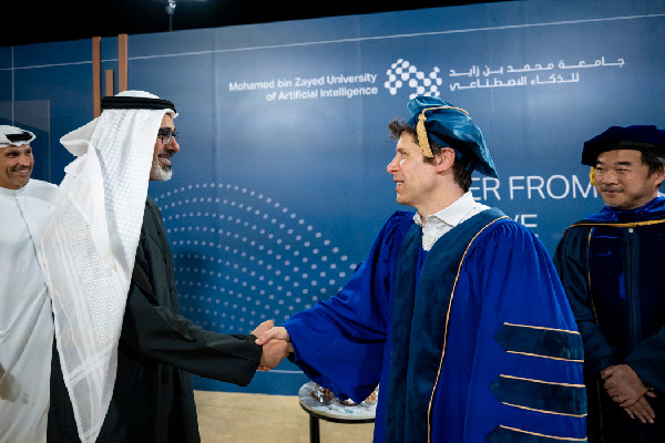 Khalid bin Zayed Awards Honorary Doctorate to Altman