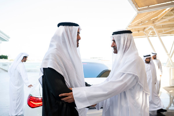 UAE President Meets Ruler of Fujairah