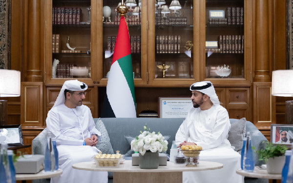 Hamdan bin Zayed Meets Abu Dhabi Ports Delegation