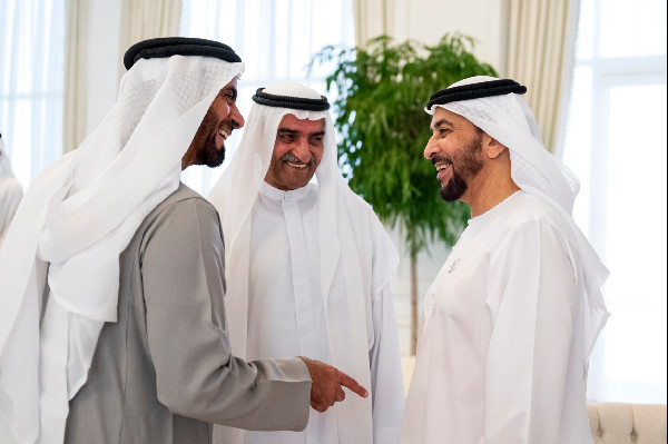 UAE President Meets Ruler of Fujairah