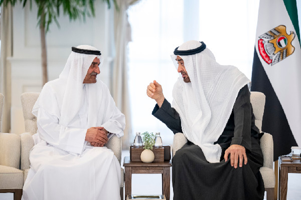 UAE President Meets Ruler of Fujairah