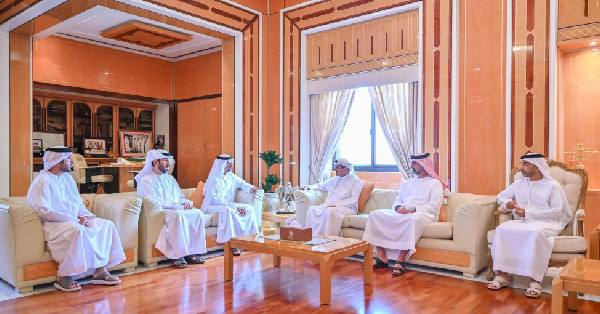 Humaid bin Rashid Meets Energy Minister