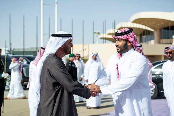 UAE and Saudi Leaders Discuss Regional Stability