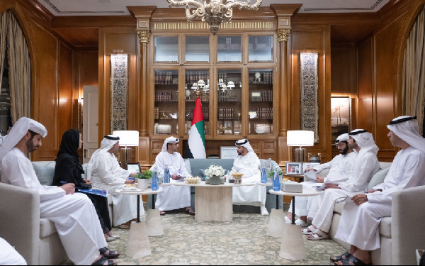 Hamdan bin Zayed Discusses Port Developments
