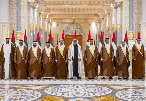 UAE President Welcomes New Ambassadors