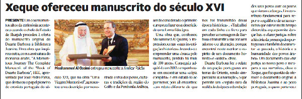 Sharjah Ruler's Cultural Initiatives Praised