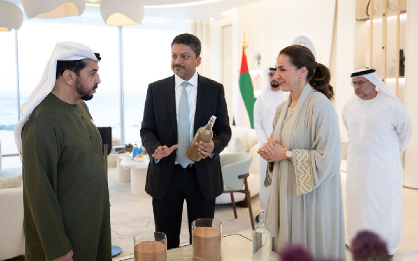 Hamdan bin Zayed Meets Mariam Al Muhairi