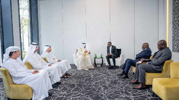 Al Sharqi Engages Leaders at Crans Montana Forum