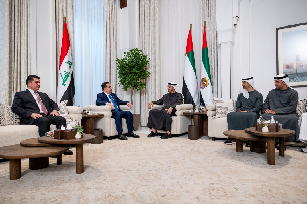 UAE and Iraq Leaders Discuss Cooperation