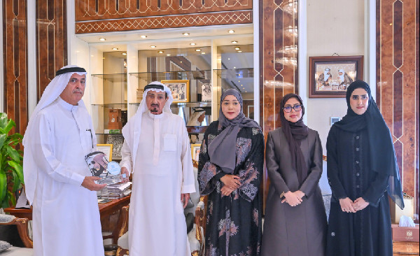 Ajman Ruler Honoured with Dubai Endowment Sign