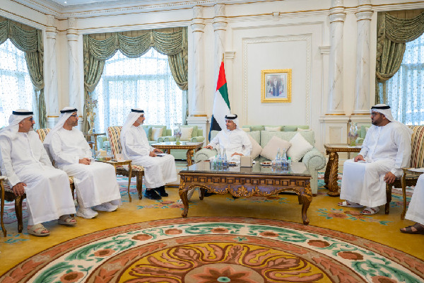 Hazza bin Zayed Reviews Sports Initiatives