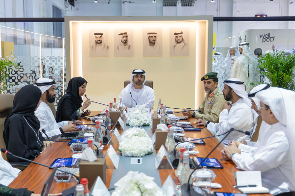 Mansoor bin Mohammed Leads Meeting on Inclusion