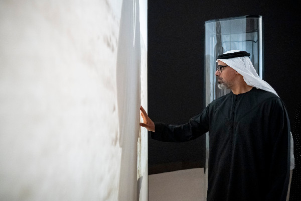 Khaled bin Mohamed Reviews Zayed Museum Progress