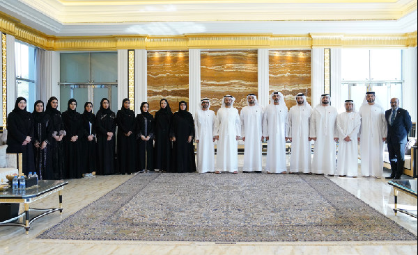 Crown Prince Welcomes UAE Leaders Delegation