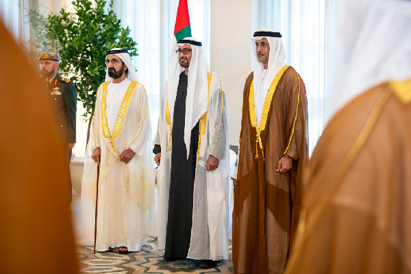 Ministers Sworn In Before UAE President