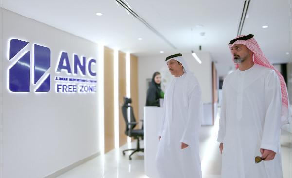 Ammar bin Humaid Visits Ajman Projects Centre