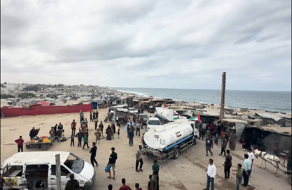 UAE Delivers Water Tankers to Gaza