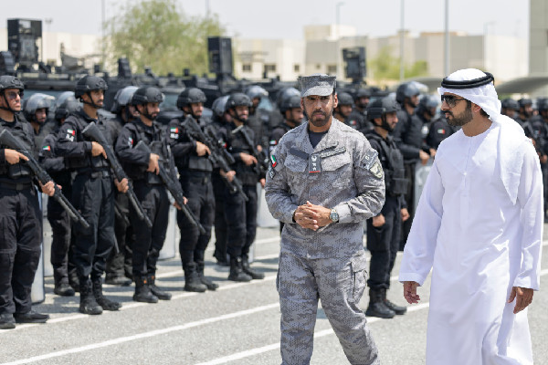 Hamdan bin Mohammed Visits National Guard Command