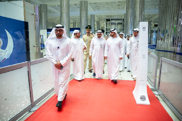 Mansoor bin Mohammed Reviews Dubai Airport Security