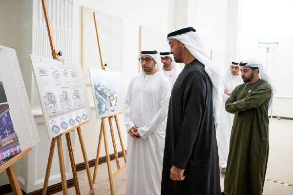 UAE President Reviews Al Jazira Stadium Design