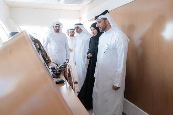 Sultan bin Ahmed at Sir Bu Nair Festival Closing