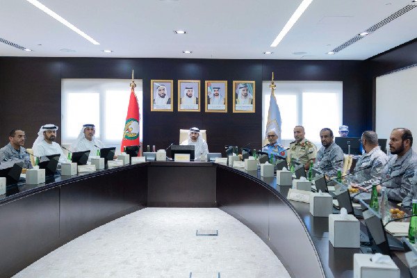Hamdan bin Mohammed Visits National Guard Command