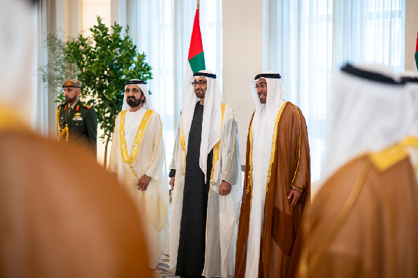 Ministers Sworn In Before UAE President