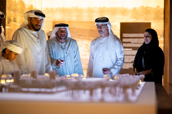 Hazza bin Zayed at Al Ain Museum Reopening