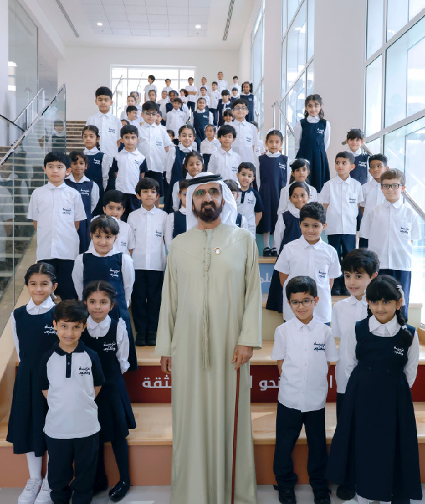 Mohammed bin Rashid Visits Zayed Educational Complex