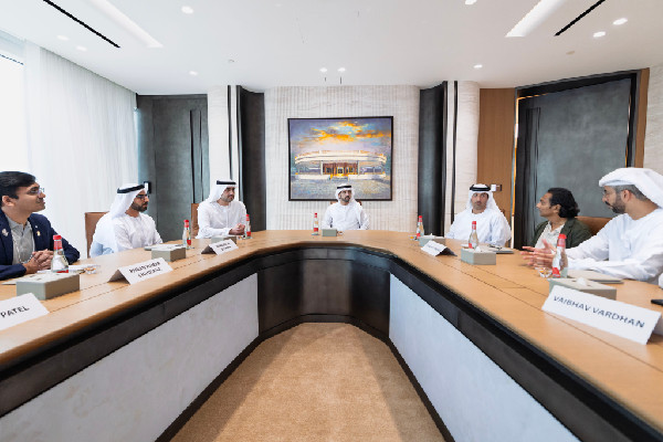 Hamdan bin Mohammed Meets Indian Unicorn CEOs