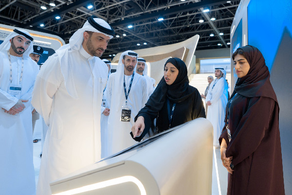 Sultan bin Ahmed at GITEX Global 2025 Sultan bin Ahmed at GITEX Global 2025